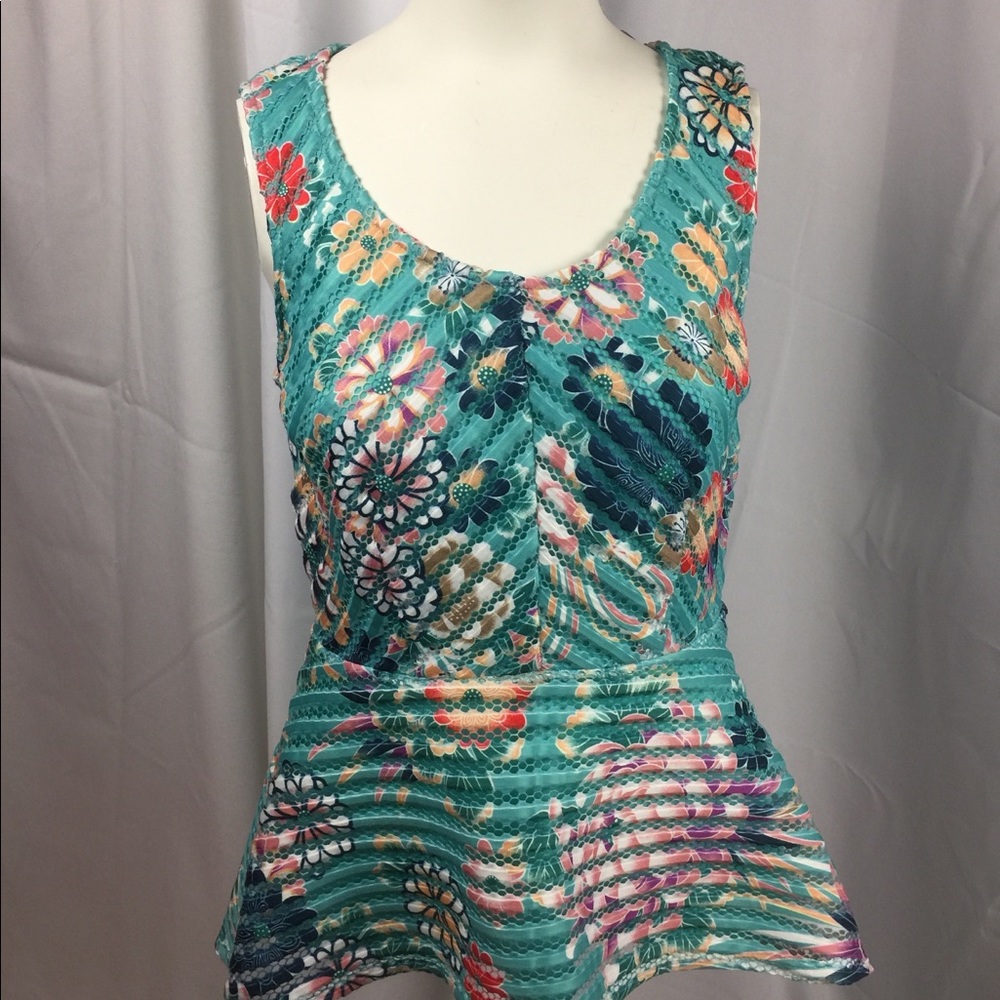 New York & Company Peplum Top